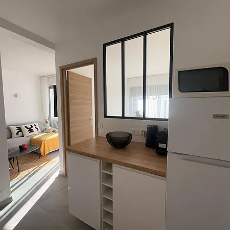 公寓 Superbe T3 Cote Port-plage A Carnon 莫吉奥